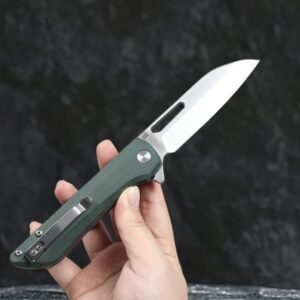 FREETIGER FT933-GR - Folding Knife G10 Handle D2 Blade Liner Lock Pocket Knife